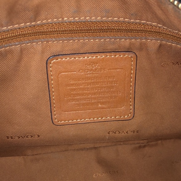 Coach Chelsea Leather Chestnut Shoulder Crossbody Bag.  Great Used Condition. - Picture 2 of 16